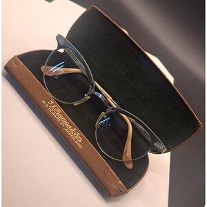 Bausch & Lomb Cat Eye Glasses 1/10 12K Gold Filled Rhinestone 20-46 B&L